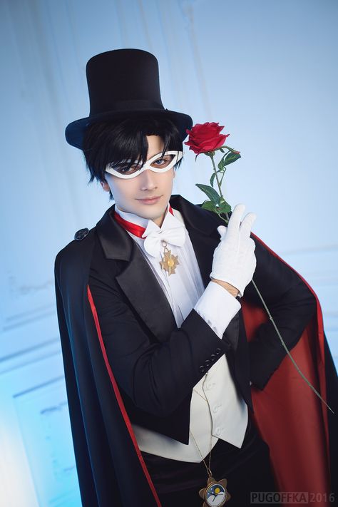 Imgur: The most awesome images on the Internet. Tuxedo Mask Cosplay, Mamoru Chiba, Powerpuff Girls Characters, Moon Cosplay, Cosplay Naruto, Tuxedo Mask, Sailor Moon Cosplay, Princess Serenity, Usagi Tsukino