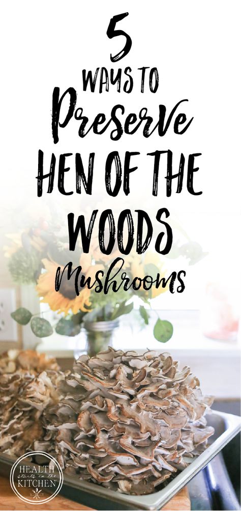 Maitake Mushroom Recipes, Hen Of The Woods Mushroom Recipe, Hen Of The Woods Recipe, Foraging Tips, Storing Veggies, Mushroom Types, Edible Forest, Hen Of The Woods, Wild Mushroom Recipes