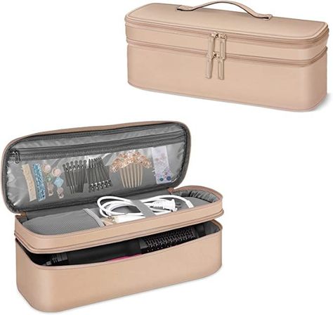 SITHON Double-Layer Travel Carrying Case for Revlon One-Step Hair Dryer/Volumizer/Styler, Water R... | Amazon (US) Shark Flexstyle, Revlon Hair Dryer, Travel Hair Dryer, Caddy Bag, Blow Dry Brush, Usa Bag, Hair Dryer Brush, Organizer Bag, Gifts For Your Girlfriend