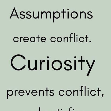 Julie Menanno | The Secure Relationship | Relationship Expert on Instagram: "One way partner’s with insecure attachments get stuck is to make assumptions about present interactions based on past experiences (whether in you individual past or in past relationship events). But for new behaviors to take hold, we need to be able to trust them. If this happens, you have very good reason to make the assumption. It doesn’t come from nowhere and your brain is making the assumption as an efficient way to stay safe. BUT, sometimes our assumptions are inaccurate. This is where curiosity comes in. If you find yourself assuming the worst of something your partner says or does, see if you can lead with curiosity, “wait, let me just check this out with you because here’s what my brain is telling me….” E Insecure Partner, Secure Relationship, Past Relationships, My Brain, Your Brain, Stay Safe, The Worst, Self Love, Brain