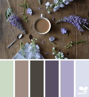 Modern Bathroom Colours, Design Seeds Color Palette, Seeds Color Palette, Lavender Color Palette, Bathroom Color Palette, Colour Study, Seeds Color, Color Concept, Perfect Paint Color