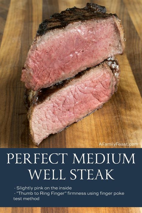 Perfect Medium Well Steak Quick Easy Keto Meals, Best Filet Mignon Recipe, Perfect Medium Rare Steak, Lazy Keto Recipes, Steak Fingers, Filet Recipes, Good Steak Recipes, Easy Keto Meals, Filet Mignon Recipes