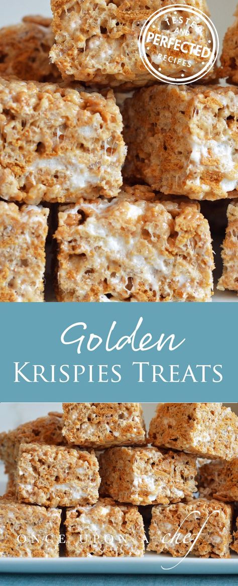 Rice Krispie Treats Recipe, Golden Rice, Once Upon A Chef, Krispie Treats Recipe, Rice Krispies Treats, Krispy Treats, Krispies Treats, Cookies Brownies, Rice Krispy