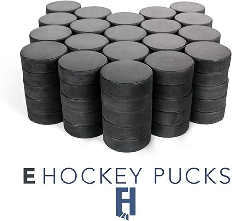 Amazon.com : Hockey Pucks Bulk - 100 Hockey Pucks per Case - Official 6 oz. Standard Size and Weight for Game and Practice. Great for Pond or Rink. Multi-Use Durable Rubber Discs/Pads : Sports & Outdoors Hockey Balls & Pucks, Hockey Tape, Racquet Bag, Slow Pitch Softball, Hockey Pucks, Hockey Training, Spinning Workout, Softball Gloves, Ice Roller