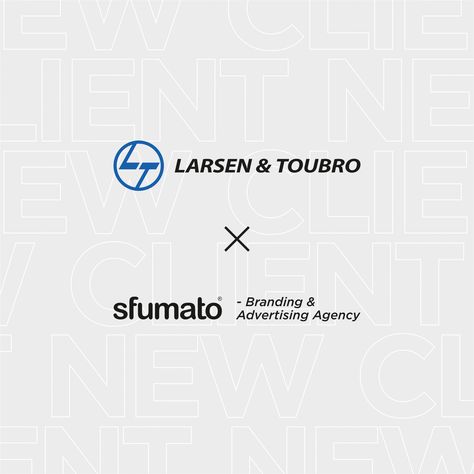 We are thrilled to announce that Sfumato has been appointed as the new design partner for Larsen & Toubro (L&T)'s well established b2b marketplace L&T Sufin, following a rigorous and highly competitive pitch process. We are excited to showcase the world-class work we will be delivering for this iconic Indian brand and look forward to a fruitful partnership. Partnership Announcement Poster Design, Brand Partnerships Design, Partnership Poster Design, Partnership Announcement Design, Partnership Announcement, Collaboration Poster, Pubmat Ideas, Poster Reference, Announcement Design