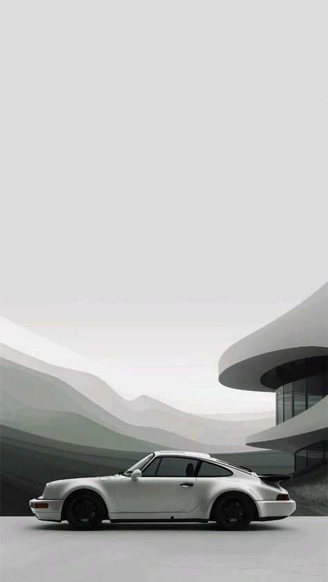 Classic Aesthetic Wallpaper, Porsche Wallpaper, Porsche Classic, Minimal Wallpaper, Classic Aesthetic, Car Wallpaper, Car Drawings, Landscape Wallpaper, Car Wallpapers