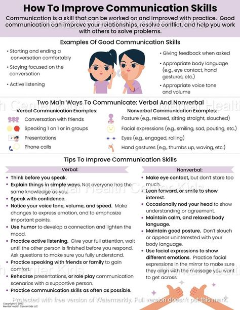 Communication Skills (PDF) for Kids and Teens Counseling Worksheets, Communication Tips, High School Survival, Effective Communication Skills, Improve Communication Skills, Health Activities, Nonverbal Communication, Good Communication Skills, Therapy Worksheets