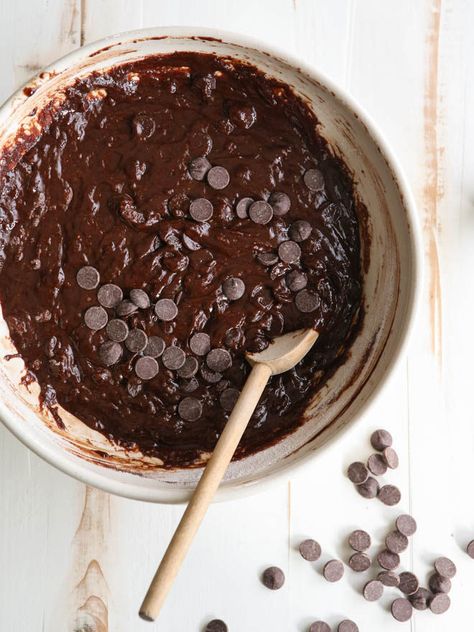 Brownie Batter Aesthetic, Brownie Icing, Melted Chocolate Chips, Ganache Icing, Fudge Brownie, Brownie Batter, Melting Chocolate Chips, I Go Crazy, Melted Chocolate