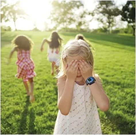 Some children learn to count while playing hide n seek, which is an additional plus! #babyjourney #toddleractivities #outdoorgamesforkids Outdoor Games For Toddlers, Fun Outdoor Games, Outdoor Games For Kids, Learn To Count, Games For Toddlers, Childrens Games, Children Images, Hide And Seek, Outdoor Games