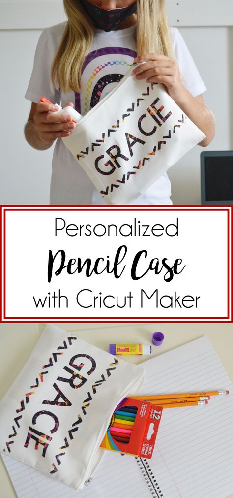 AD: Create a personalized pencil case for your kids this school year using the Cricut Infusible Ink and the Cricut blanks. They are large enough to hold glue, pencils, crayons, makers and more! Cricut Blanks, Personalised Pencil Case, Boredom Busters For Kids, Personalized Pencil Case, Cricut Supplies, Fun Projects For Kids, Using Cricut, Travel Crafts, Infusible Ink