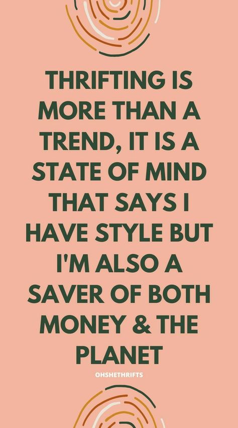 Thrift Clothes Quotes, Thrift Quotes, Thrifting Quotes, Shopping Quotes Funny, Sustainable Fashion Quotes, Vintage Store Ideas, Store Quote, Online Thrift Shop, Hand Quotes