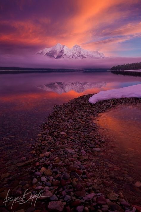 A Portrait of a Mountain Photo in Album Mountains - Photographer: Ryan Lake Mcdonald, Glacier National, Glacier National Park, Pretty Places, Amazing Nature, Beautiful World, Beautiful Landscapes, Wonders Of The World, Mother Nature