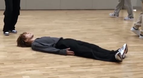 Choi Beomgyu from Tomorrow x Together~ meme~ on the ground~ passed out~ dead~ faint~ funny~ sticker Passing Out Meme, Faint Reaction Pic, Fainted Meme, Beomgyu Meme, Time Meme, Meme Background, K Meme, Funny Sticker, Choi Beomgyu