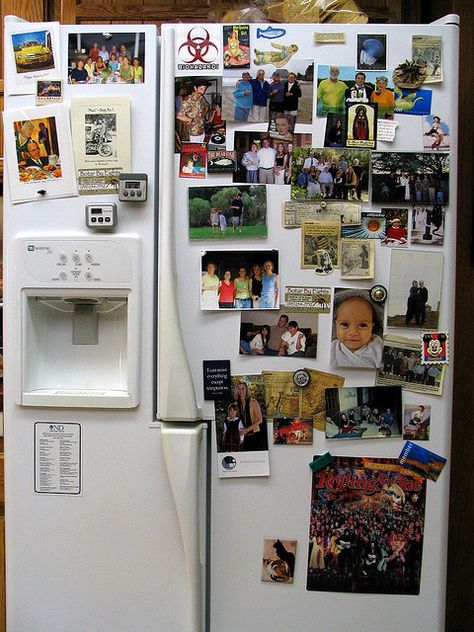 Fridge Photography, Family Message Center, Stainless Fridge, Car Maserati, Black Fridges, Refrigerator Ideas, Family Message, Stainless Steel Fridge, Message Center