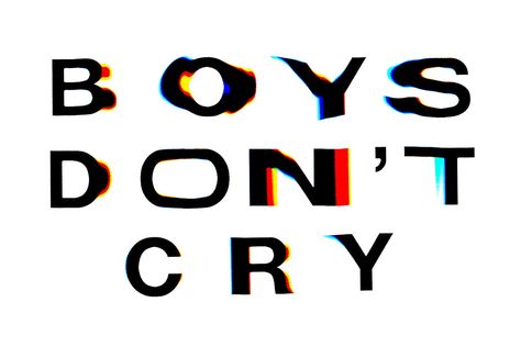 Boys Don’t Cry Boys Dont Cry, Chopped And Screwed, Ropa Hip Hop, Best Typography, Typography Images, Ocean Tattoos, Type Inspiration, Boys Don't Cry, Cultural Awareness