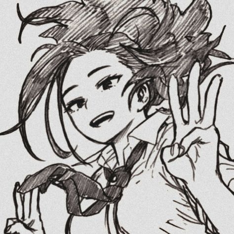 Bnha Official Art, Momo Illustration, Manga Official Art, Mha Icons, Alien Queen, Keys Art, Character Poses, My Hero Academia Manga, Izuku Midoriya