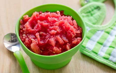 The entire family will enjoy this refreshing summer treat. Feed your baby the watermelon pulp while you sip the leftover juice. Watermelon Puree Recipes, Watermelon Puree, Toddler Foods, Baby & Toddler Food, Summer Foods, Watermelon Juice, Pureed Food Recipes, Summer Refreshments, Whole Foods Market