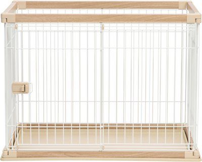 IRIS Open Wire Dog Pen, Medium - Chewy.com Pet Pen, Pet Playpens, Pet Training Pads, Bunny Room, Pet Bunny Rabbits, Bunny Cages, Pet Barrier, Pet Playpen, Dog Pen