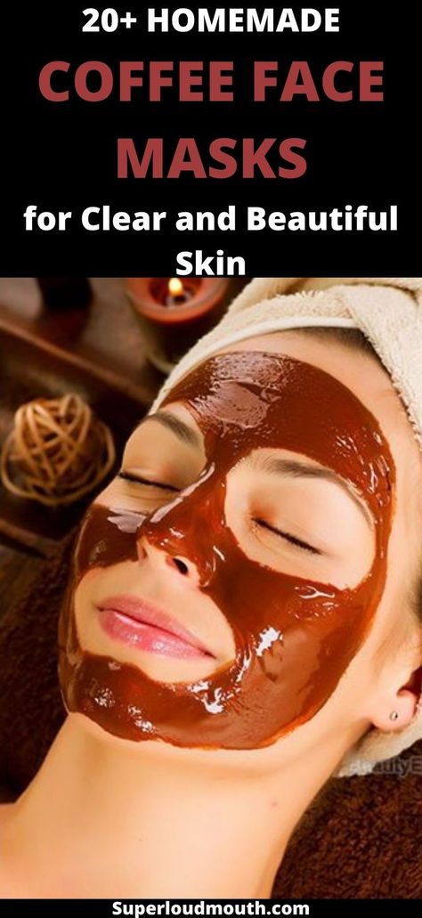 How To Use Coffee For Face, Handmade Face Mask, Coffee Face Mask For Whitening, Butey Tips, Coffee Mask For Face, Coffee For Face, Diy Coffee Face Mask, Coffee Face Pack, Olive Oil Face Mask