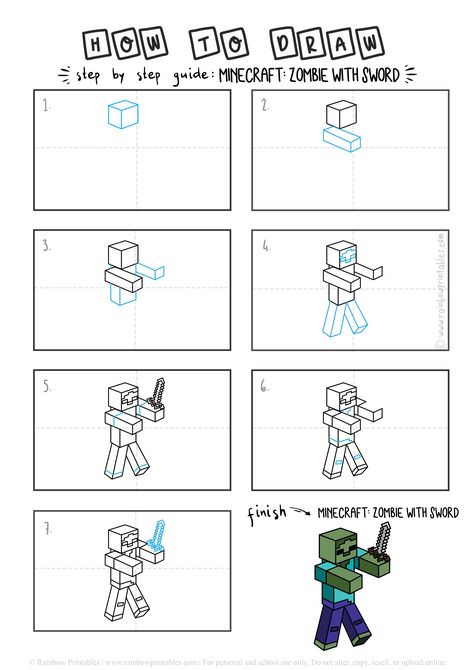 ~ Easy Minecraft Drawings, Minecraft Illustration, Drawing Of Minecraft, How To Draw Minecraft Characters, Draw Minecraft, Minecraft Drawings Easy, How To Draw Minecraft Characters Easy, How To Draw Minecraft, Minecraft Pencil Drawings