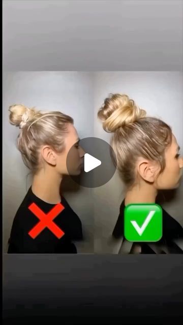 Natural Hair Tutorials, Long To Short Hair, Hair Upstyles, Easy Hair Updos, Hair Tutorials Easy, Short Hair Tutorial, Peinados Fáciles Para Cabello Corto, Fresh Hair, Bun Hairstyles For Long Hair