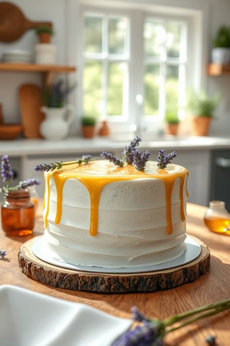 Make this Mother's Day unforgettable with these 24 delightful cake ideas! From rich chocolate cakes to soothing lavender honey cakes, there is a perfect sweet treat for every mom. Surprise her with flavors she loves or create a new family favorite she's sure to enjoy. Whether you’re baking a traditional cake or trying an innovative recipe for the first time, you’re sure to bring a smile to her face. Get inspired and show Mom just how much you care with these heartfelt cake creations. Your special day together just got sweeter! Honey Flavored Cake, Honey Cake Decoration, Honey Cake Decoration Ideas, Honeybee Theme Cake, Modern Honey Vanilla Cake, Sweet As Can Bee Cake, Dad Birthday Cakes, Creative Wedding Cakes, Spring Cake