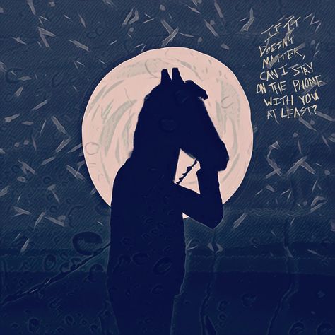 Bojack Horseman The View From Halfway Down, The View From Halfway Down, The View From Halfway Down Tattoo, Bojack Art, Bullet To The Head, Beyond The Horizon, Bojack Horseman, Funny Horse, Last Episode