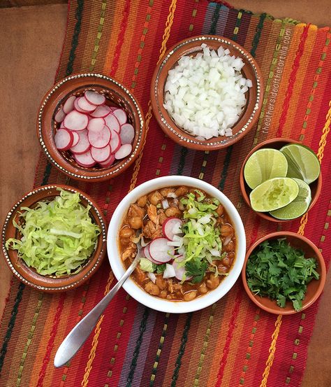 How To Make Pozole, Pozole Rojo Recipe, Mexican Pozole, Country Pork Ribs, Pork Broth, Mexican Soup, Mexican Dinner Recipes, America Food, Mexican Food Recipes Authentic