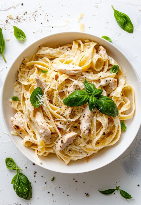 Learn How to Cook Chicken Fettuccine Alfredo Recipe For Free | Recipes You'll Love, Made Easy! Chicken Alfredo Dinner, Creamy Chicken Alfredo Pasta, Chicken Fettuccine Alfredo Recipe, Avocado Ice Cream Recipe, Creamy Chicken Alfredo, Chicken Alfredo Fettuccine Recipe, Fettucini Alfredo, Trendy Recipes, Fettuccine Alfredo Recipe