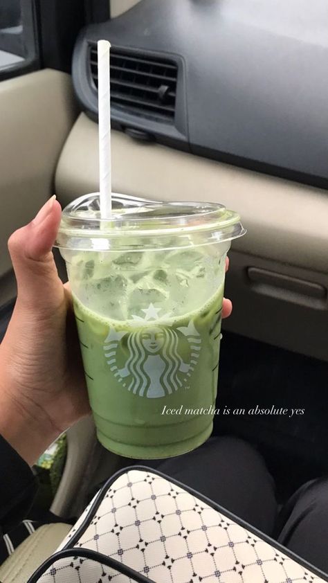 Starbucks Snapgram Aesthetic, Green Captions For Instagram, Starbucks Insta Story, Coffee Captions Instagram, Starbucks Pictures, Food Captions, Matcha Drink, Good Insta Captions, Instagram Captions For Friends