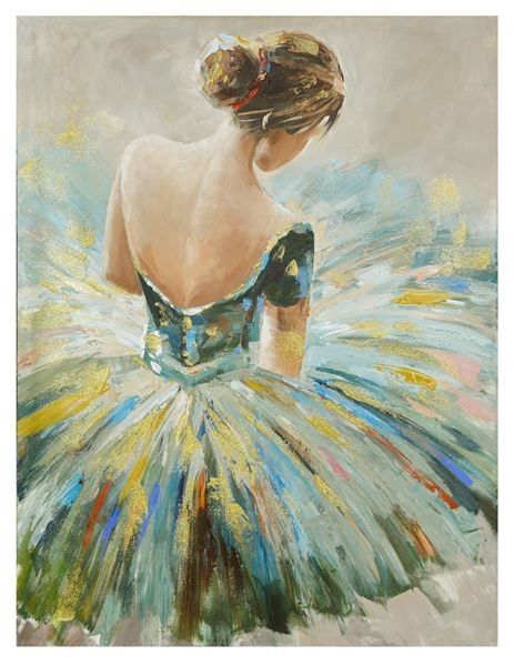 Dance Paintings Canvases, Oil Pastel Ballerina, Acrylic Fairy Painting Ideas, Ballerina Painting Acrylic, Canvas At Home, Diy Canvas Painting Ideas, Ballerina Art Paintings, How To Paint Rocks, Diy Canvas Painting