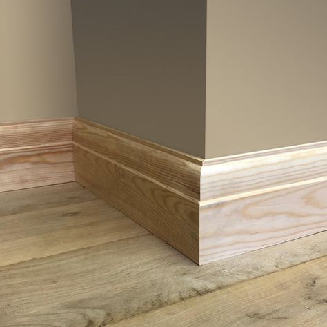 Georgian Skirting Boards | Our Collection of Georgian Skirting Boards Cottage Baseboards, Victorian Skirting Board, Ogee Skirting Board, 1800s House, Plaster Ceiling Rose, Victorian Ceiling, Floor Moulding, Period Home, Art Deco Ceiling