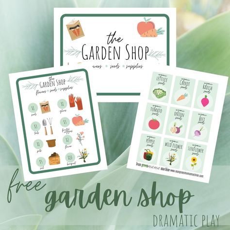 Garden Shop Dramatic Play Flower Shop Printables Free, Flower Shop Dramatic Play Preschool Free Printable, Garden Shop Dramatic Play, Flower Shop Pretend Play, Garden Dramatic Play Preschool, Flower Shop Dramatic Play Preschool, Spring Dramatic Play Preschool, Garden Dramatic Play, Pretend Play Garden