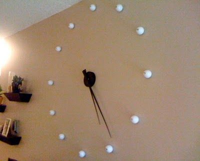 Golf Decorations, Golf Club Art, Golf Crafts, Golf Birthday Gifts, Golf Ball Gift, Golf Room, Golf Ball Crafts, Golf Diy, Golf Decor