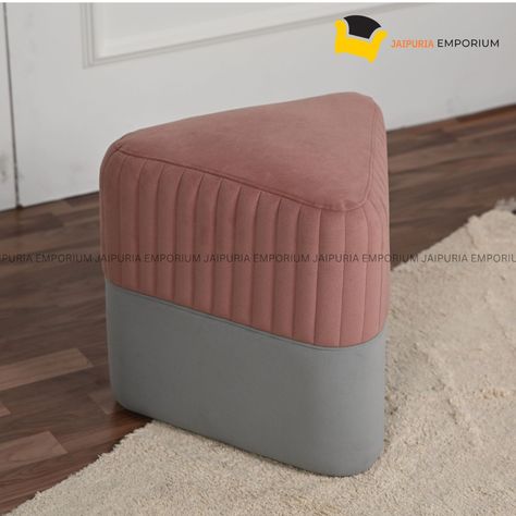 Elevate your space with our stylish Triangle Ottoman! 🌟 Perfect for adding a pop of color and functionality to any room, this unique piece is a must-have for every home. Whether you need extra seating or a chic accent, our Triangle Ottoman fits the bill. Check it out at www.jaipuriaemporium.co.in and transform your space today! #HomeDecor #TriangleOttoman #JaipuriaEmporium #InteriorDesign #unique #design #ideas #furniture #furnituredesign #furnituremakeover The Bill, Extra Seating, Furniture Makeover, Check It Out, Unique Pieces, Unique Design, Ottoman, Furniture Design, Color Pop