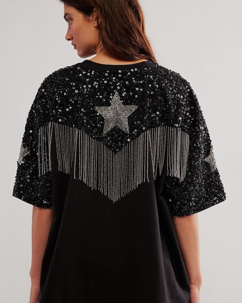 Beaded fringe dress