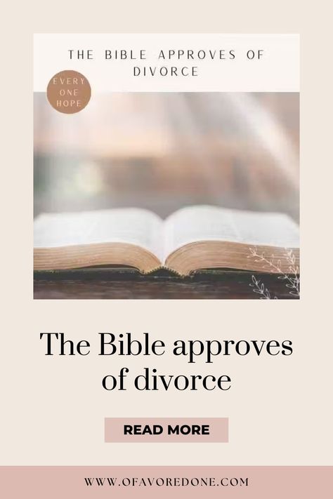 The Bible approves of divorce Bible Divorce, Divorce Christian, Biblical Advice, Divorced Women, Dealing With Divorce, Separation And Divorce, Divorce Mediation, Divorce Help, Body Aches