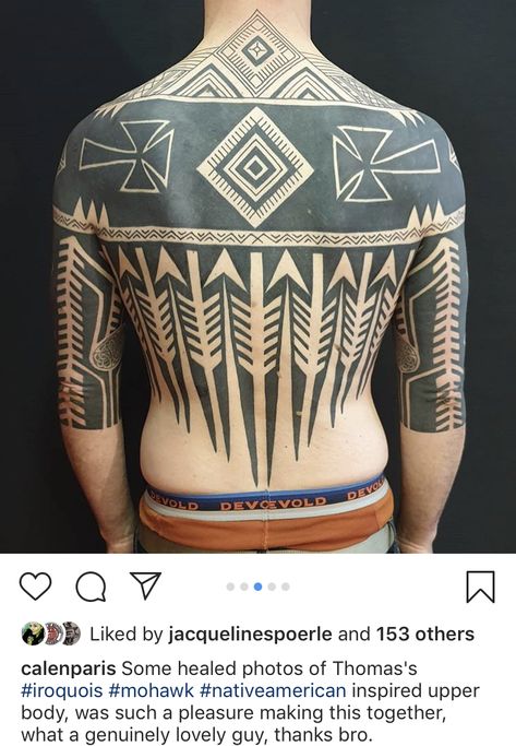 Iroquois Tattoo, Navajo Tattoo, Tattoos Polynesian, Ornamental Tattoos, Woodland Indians, Native Tattoos, Ancient Tattoo, Eastern Woodlands, Native American Artwork