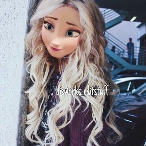 Un instagram de algunos personajes de Disney y de DreamWorks donde ha… #fanfic # Fanfic # amreading # books # wattpad Disney Kızları, Modern Day Disney, Disney Swag, Goth Disney, Modern Disney Characters, Punk Disney, Disney Frozen Elsa Art, Disney Princess Makeover, Disney Princess Elsa