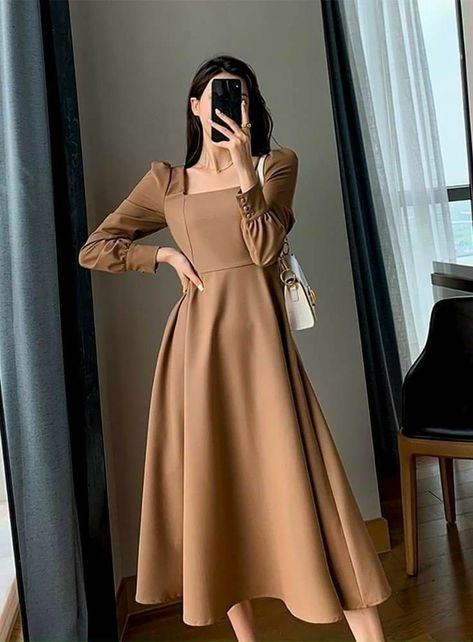 Korean Fashion Dress Elegant, Convocation Dress, Rain Wallpapers, Amazing Woman, Winter Inspo, Elegant Dresses Classy, Trendy Dress Outfits, Korean Fashion Dress, Woman Dress