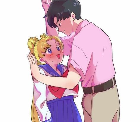 Usagi x Mamoru Usagi X Mamoru, Saylor Moon, Sailor Moon Screencaps, Fans Only, Neo Queen Serenity, Tuxedo Mask, Really Cool Drawings, Sailor Moon Fan Art, Sailor Moon Usagi