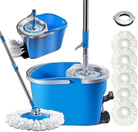 Cleaning Bucket, Laminate Tile Flooring, Mop And Bucket, Reusable Pads, Stick Tile Backsplash, Cleaning Buckets, Cleaning Tile Floors, Peel And Stick Floor, White Tile Floor