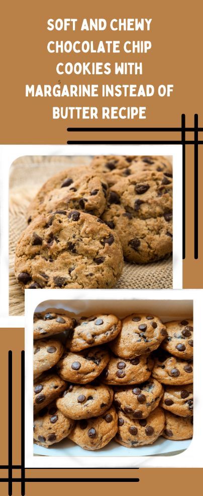 Chocolate Chip Cookies With Margarine, Cookies With Margarine, Soft Chocolate Chip Cookies Recipe, Soft Chewy Chocolate Chip Cookies, Chewy Chocolate Chip Cookies Recipe, Simple Chocolate Chip Cookie Recipe, Quick Cookies, Cookie Recipes Chewy, Chewy Chocolate Cookies