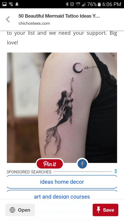 Diving Mermaid Tattoo, Mermaid Spine Tattoo, Color Mermaid Tattoo, Diving Tattoo, Siren Tattoo, Underboob Tattoo Designs, Mermaid Tattoo Designs, Forever Tattoo, Dandelion Tattoo