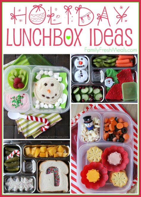 Come see how easy it is to add some holiday flare into your school lunchboxes.These Holiday Lunchbox Ideas are a cinch to make and are even more fun to eat! Kids Packed Lunch, Holiday Lunch, Chicken Noodle Soup Crock Pot, Lunch Box Bento, Lunch Box Ideas, Fresh Meals, Family Fresh Meals, Lunchbox Ideas, Fun Lunch