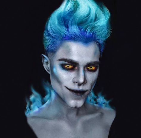 Poison Nightmares, Hades Costume, Mens Halloween Makeup, Disney Villain Costumes, Makeup Cosplay, Drag Make-up, Fantasy Fest, Creepy Halloween Makeup, Villain Costumes