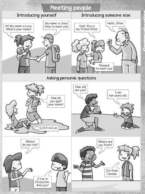 English Conversation Worksheets, Conversation For Kids, English Conversation For Kids, Comic Book Layout, English Conversation, Teacher Material, English Grammar Worksheets, Short Stories For Kids, Learn English Grammar