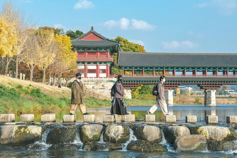 #gyeongju Korean Architecture, Gyeongju, Korea Travel, Traditional Architecture, South Korean, Travel Life, Wallpaper Aesthetic, South Korea, Seoul