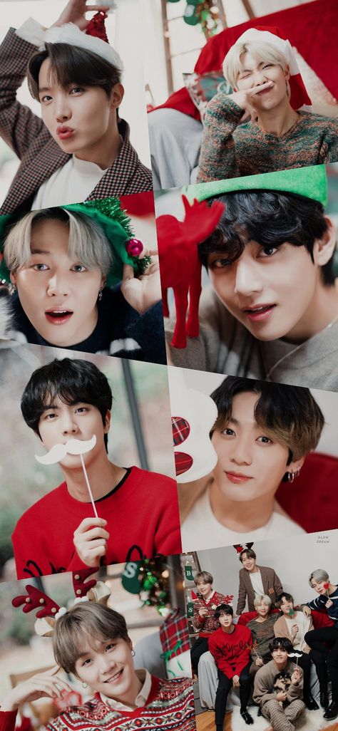 Bts Christmas Wallpaper, Bts Christmas, Bts Group Picture, 17 Kpop, Bts Group Photos, Photoshoot Bts, Bts Aesthetic Pictures, Bts Group, Bts Lockscreen