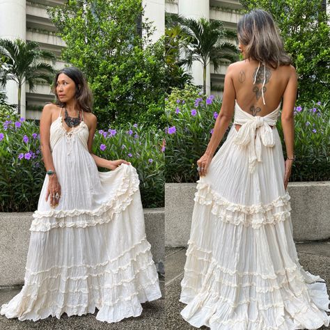 Maxi dress boho style